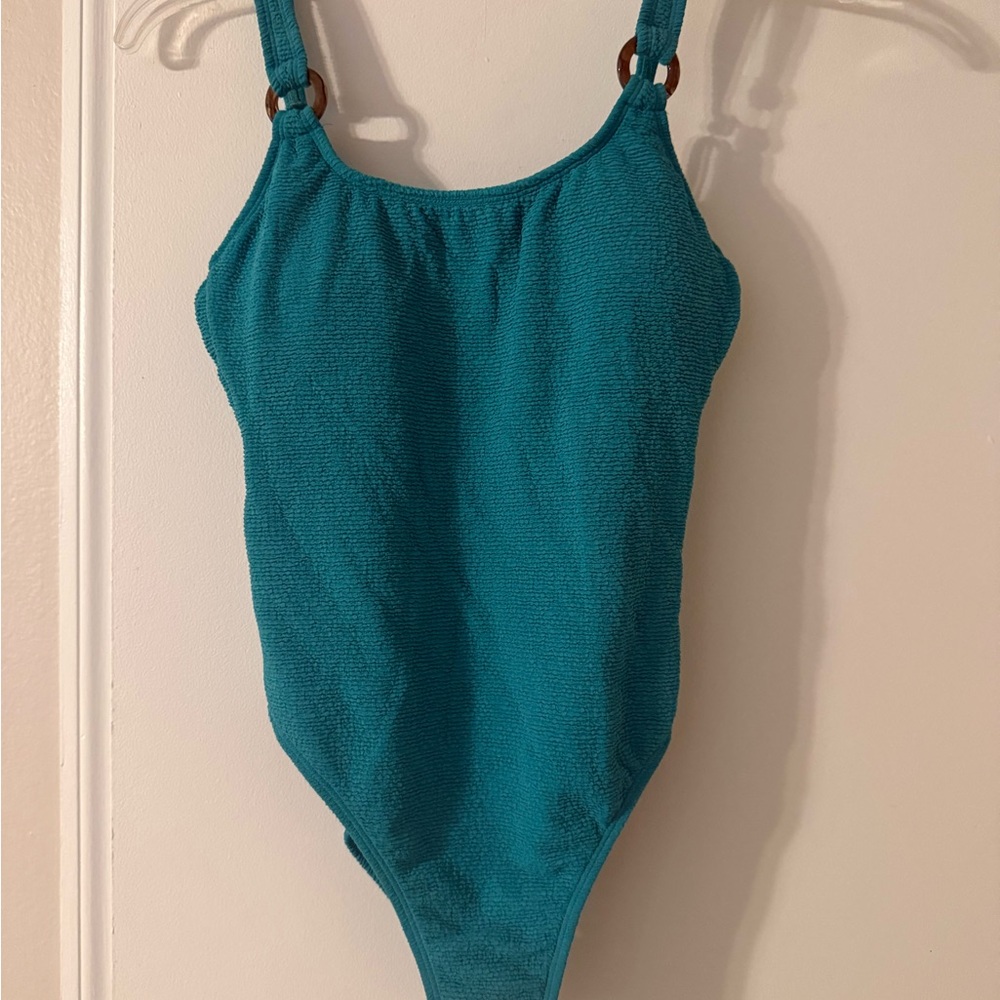 Shade & Shore Turquoise Swimsuit